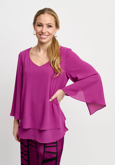 Elinette ELCamma Bluser 1542 Dark Fuchsia