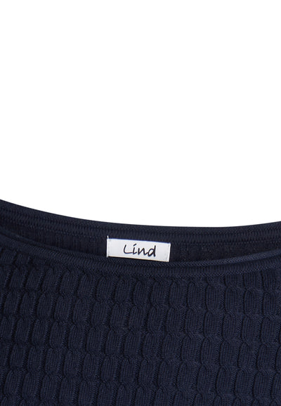 Lind ETAchaia Knit Pullover 060 Navy