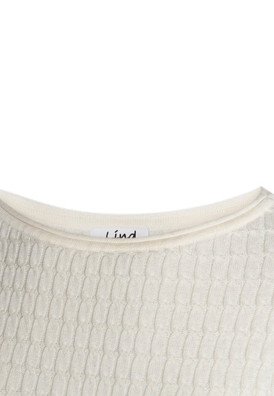 Lind ETAchaia Knit Pullover 1000 OFF WHITE