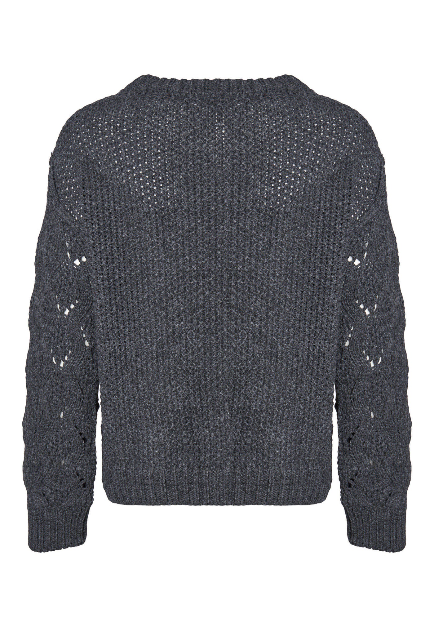 Elton ETFine Knit Pullover 9950 DARK GREY MELANGE