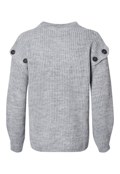 Elton ETHibba Knit Pullover 9450 LIGHT GREY MELANGE