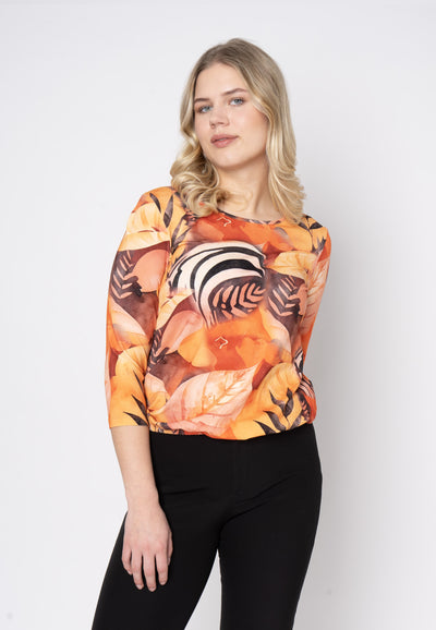 Elton ETMelani T-Shirt 8501 Spring Orange