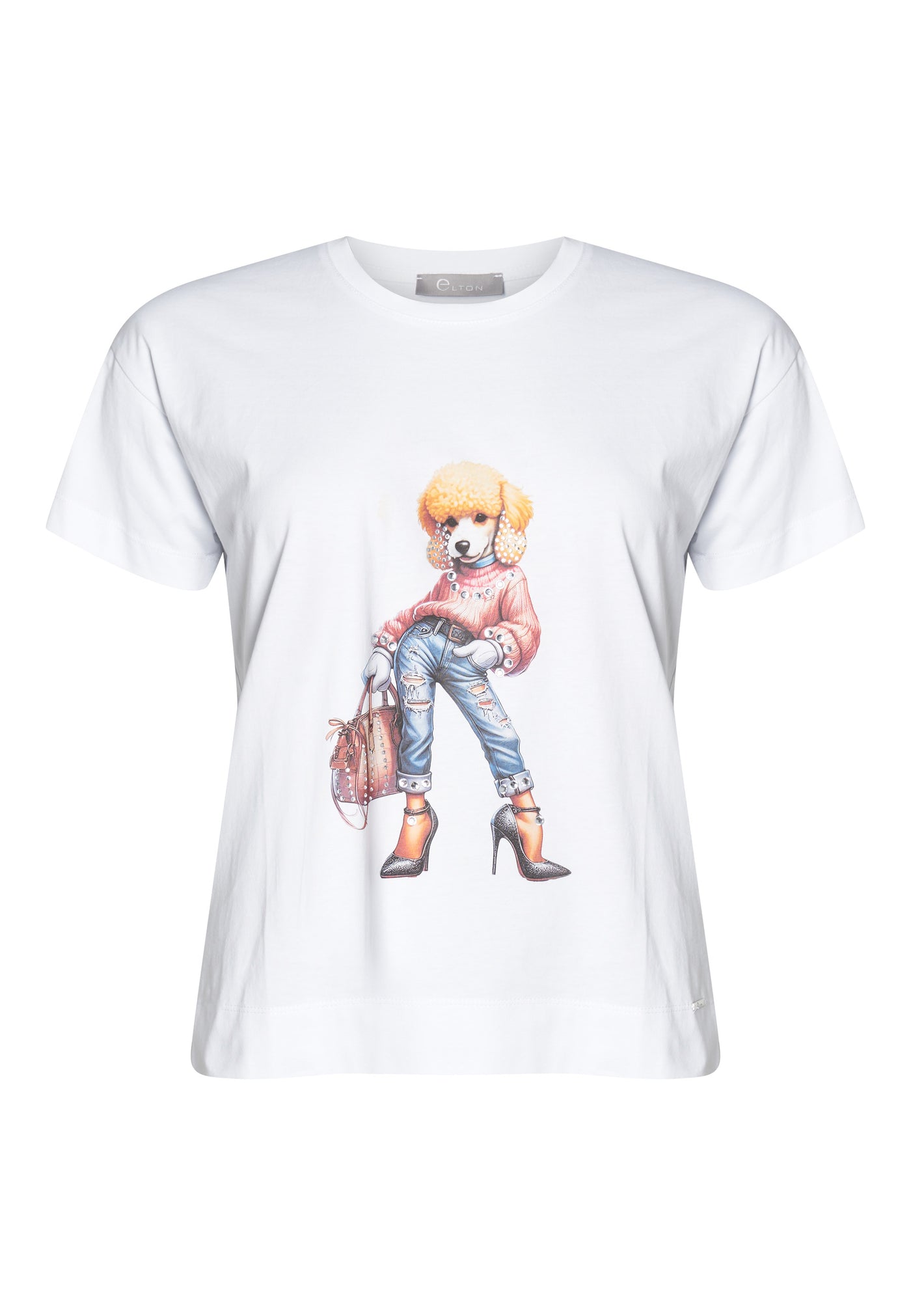 Elton ETMinnie T-Shirt 9000 WHITE