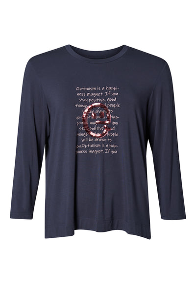 Elton ETSmille T-Shirt 5999 NAVY BLUE