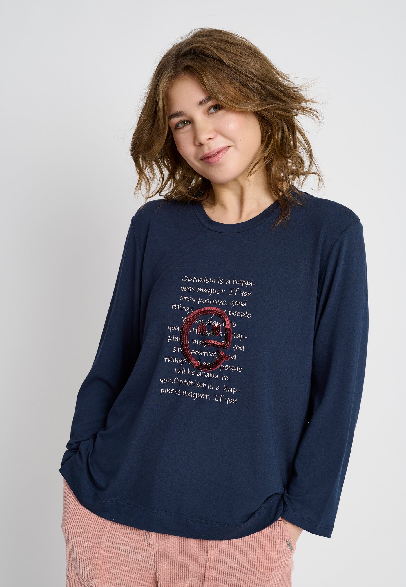 Elton ETSmille T-Shirt 5999 NAVY BLUE