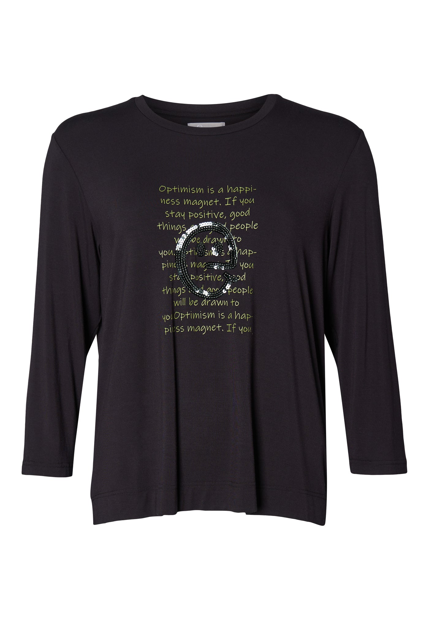 Elton ETSmille T-Shirt 9999 BLACK