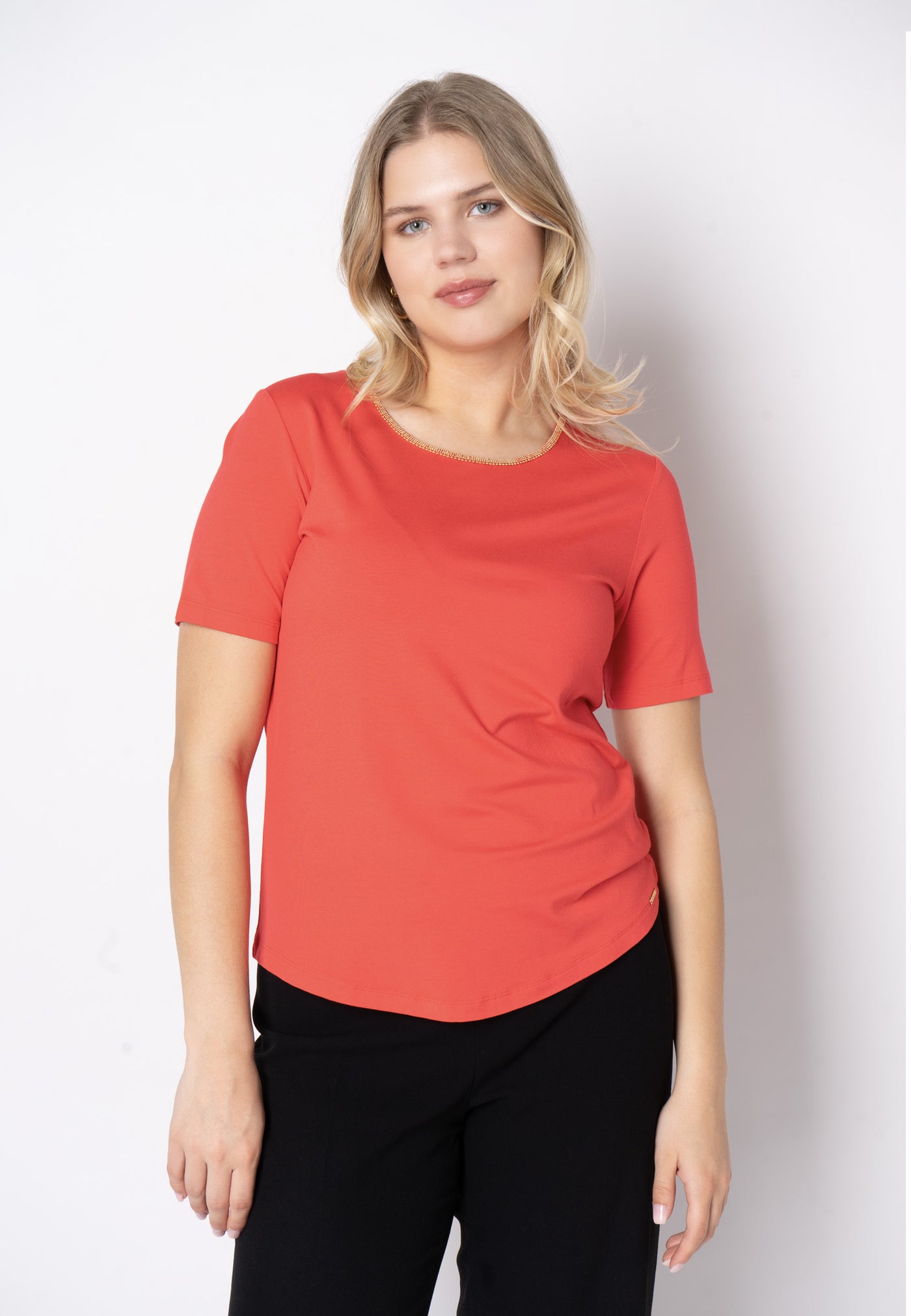 Elton ETZoe T-Shirt 018 Coral red