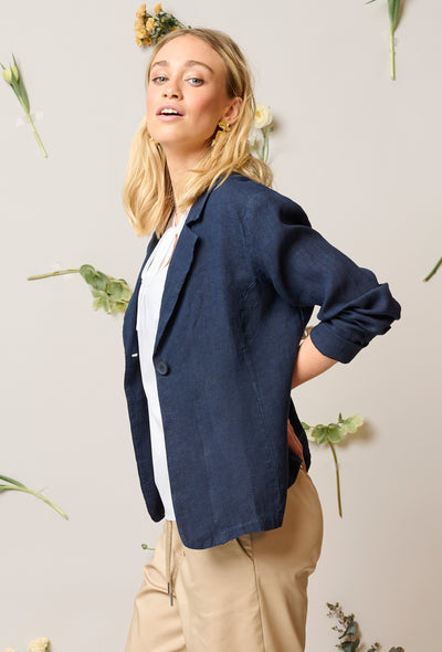 Fiore FIAbby Blazer 009 Navy blue
