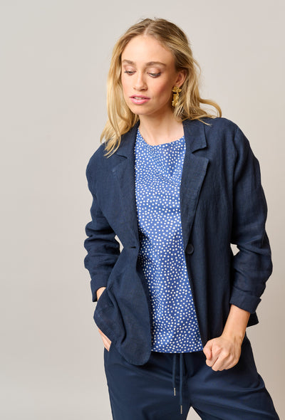 Fiore FIAbby Blazer 009 Navy blue