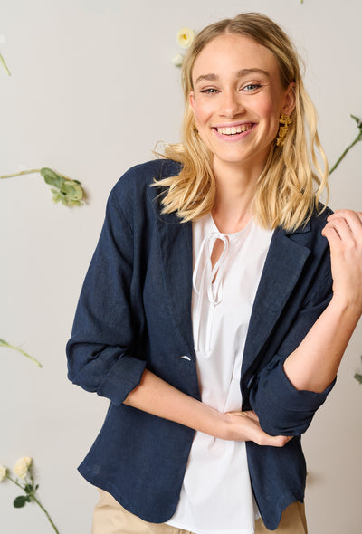 Fiore FIAbby Blazer 009 Navy blue