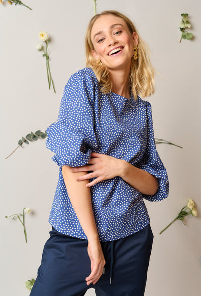 Fiore FIAbi Skjortebluser 009 Navy blue