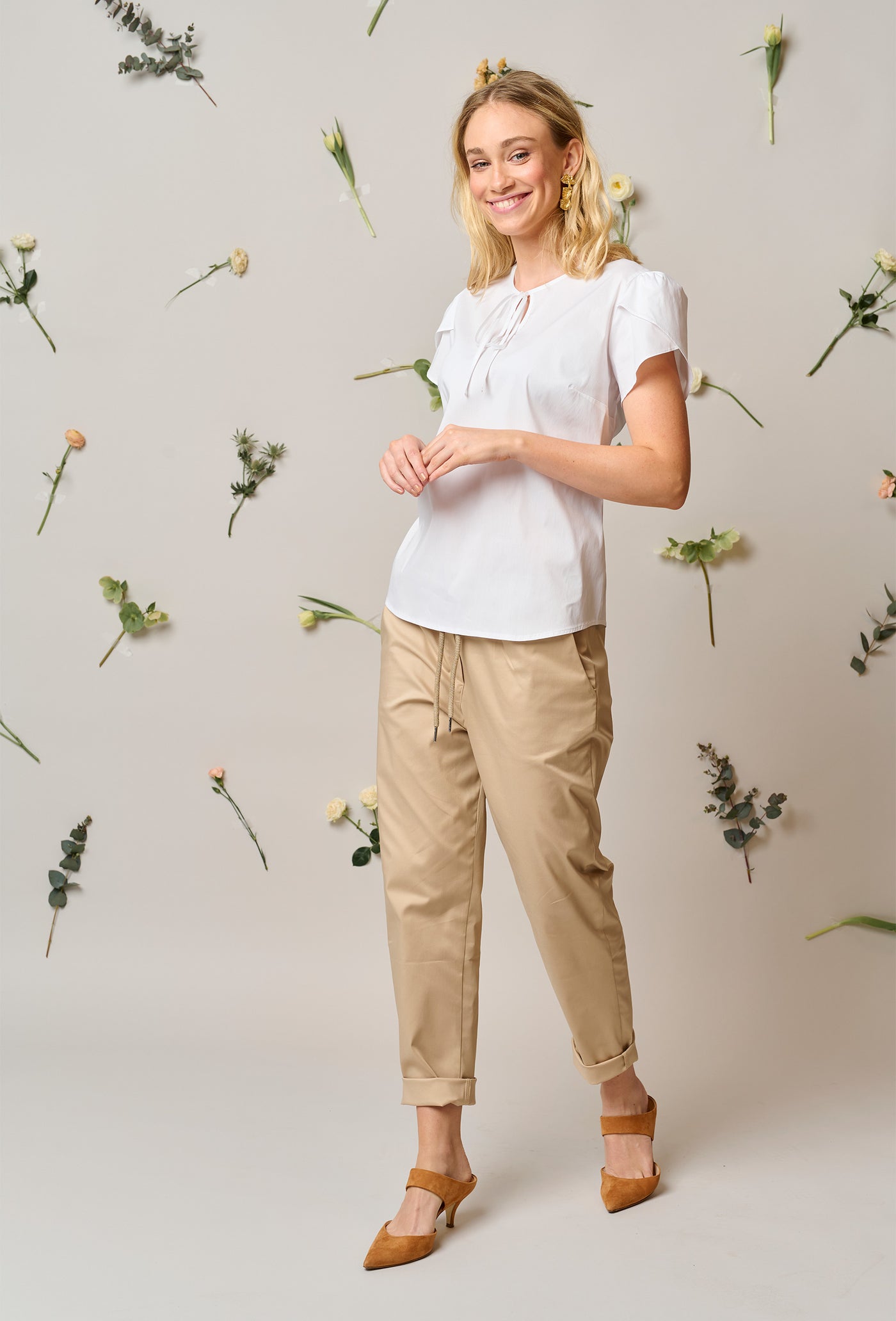 Fiore FIAdiba Bluser 006 White