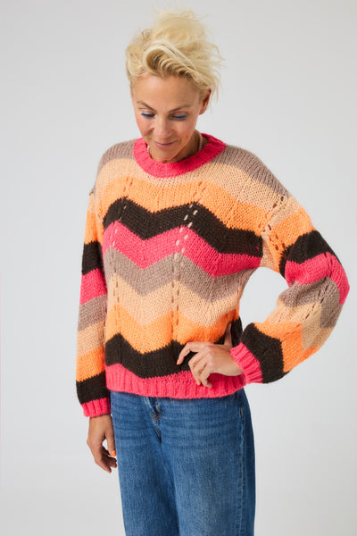 Lind LBVind i Håret Bluser 8500 ORANGE