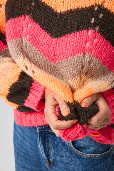 Lind LBVind i Håret Bluser 8500 ORANGE