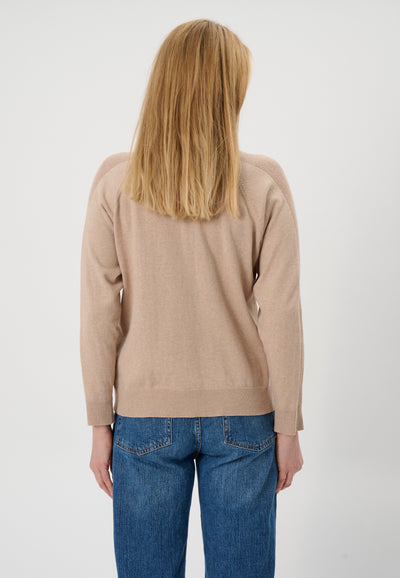 Lind LiAgnes Knit Pullover 1261 Sand Melange