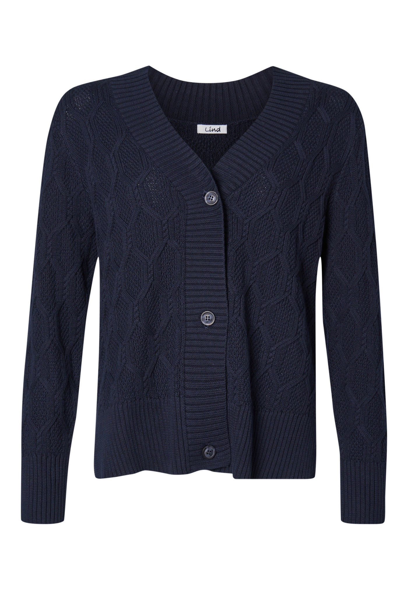 Lind LiCherie Knit Cardigan 5999 NAVY BLUE