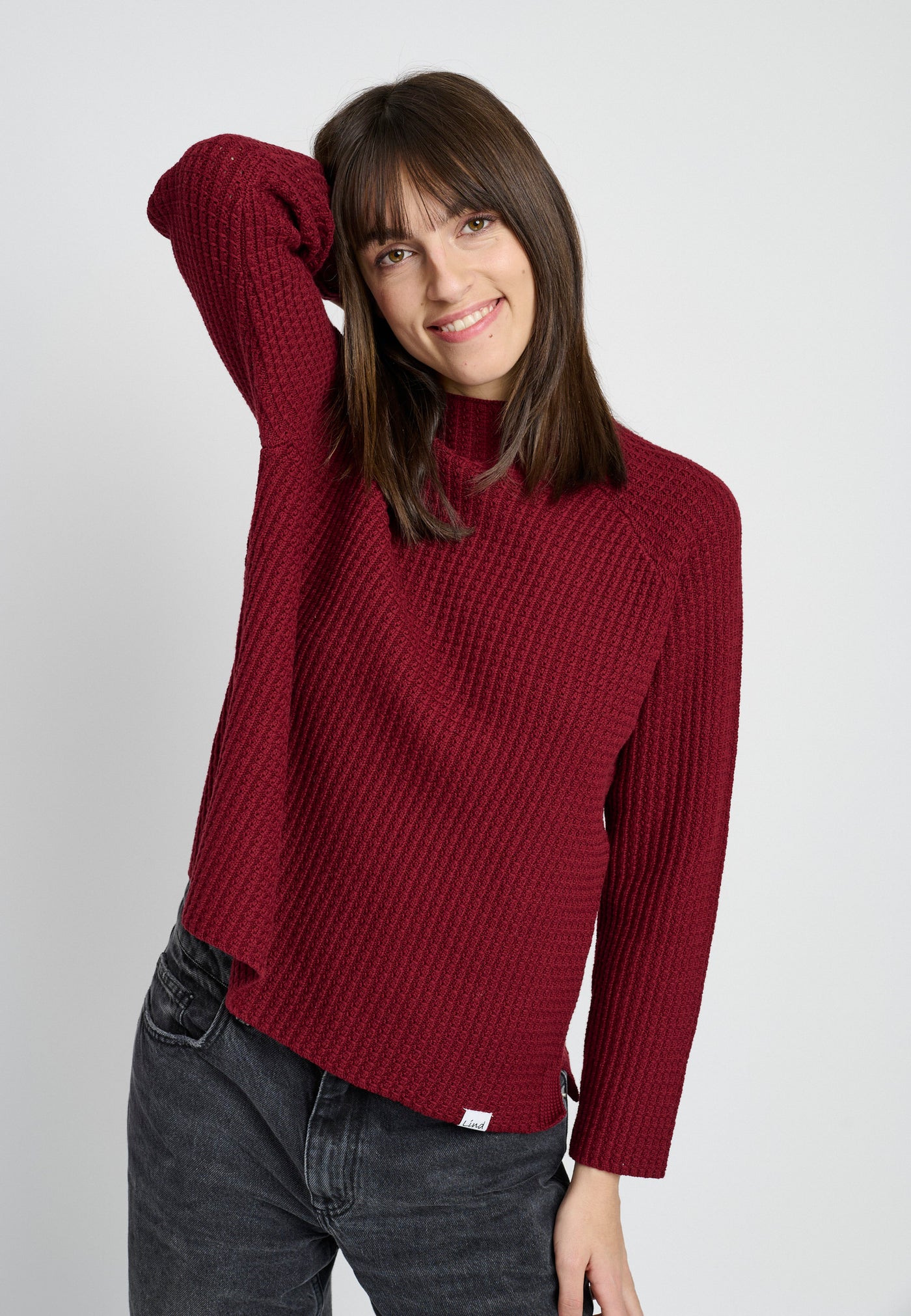Lind LiChrista Knit Pullover 2655 ruby red