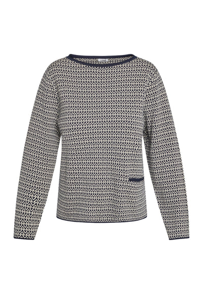 Lind LiChrista Knit Pullover 5999 NAVY BLUE