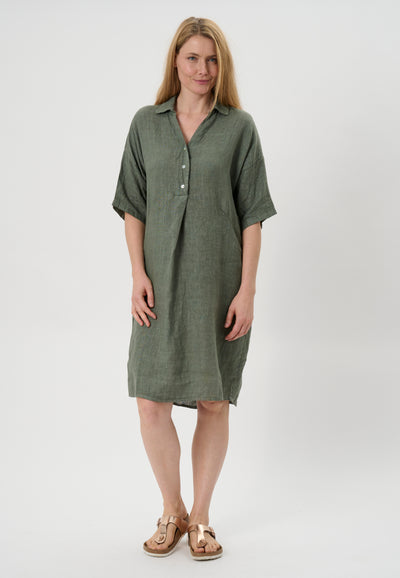 Lind LiDagmar Kjoler 3900 Army Green