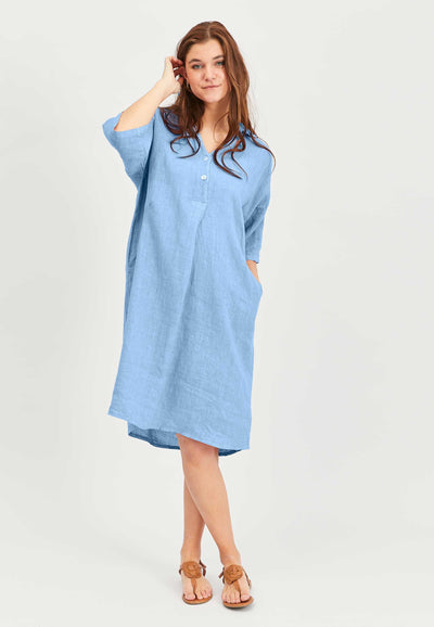 Lind LiDagmar Kjoler 529 Azzurro