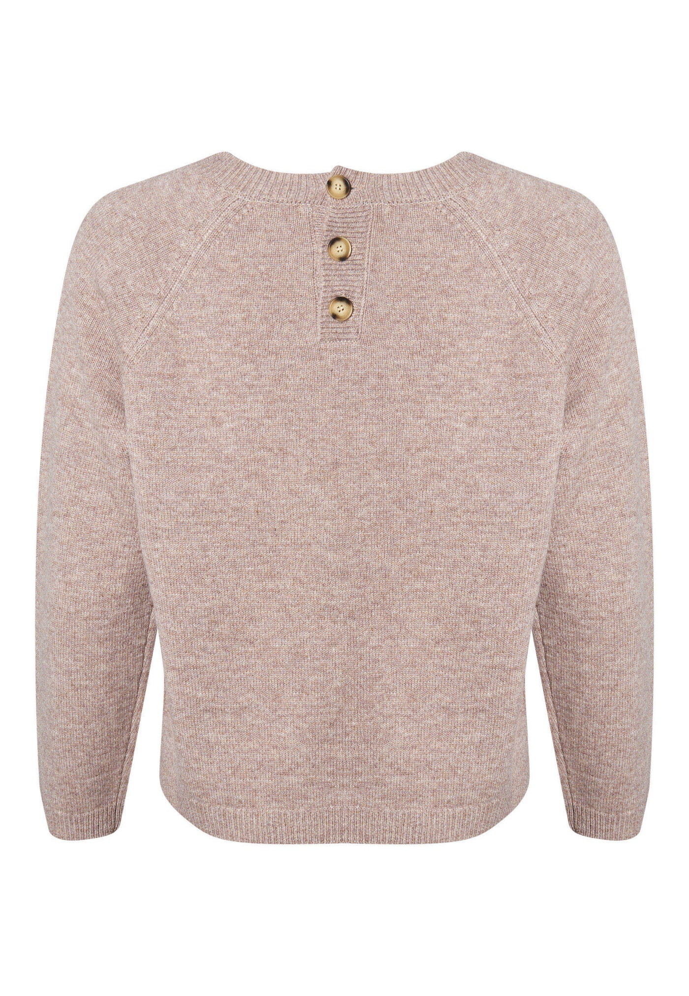 Lind LiEva Knit Pullover 1321 light brown melange