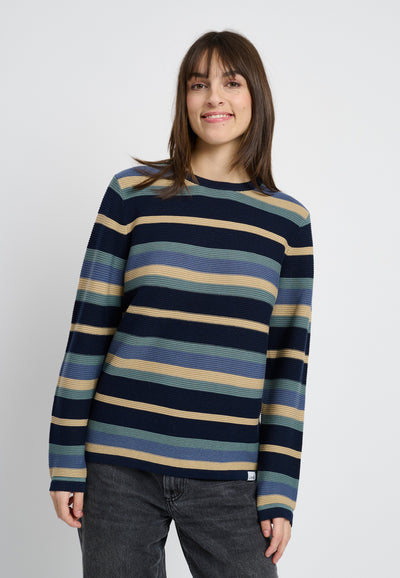Lind LiFaya Knit Pullover 5999 NAVY BLUE
