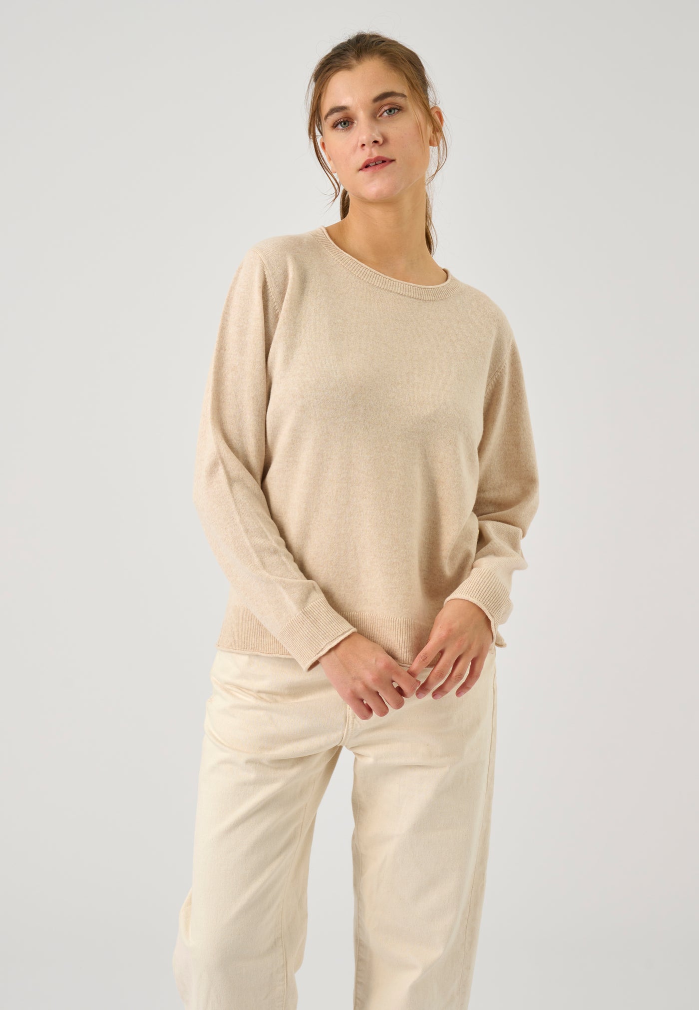 Lind LiFie Knit Pullover 1210 creme melange