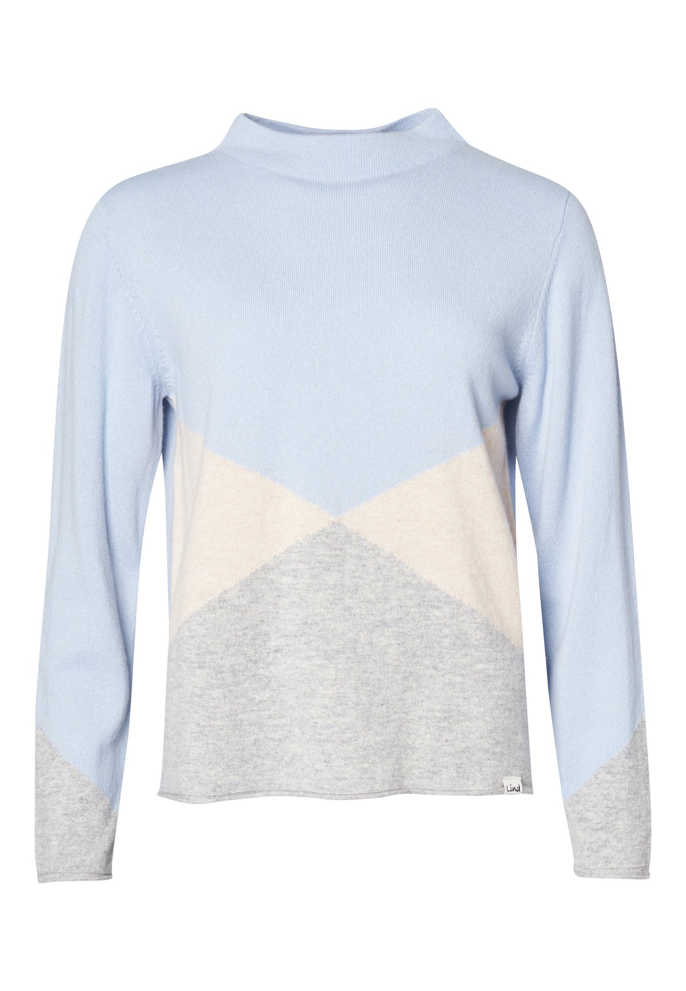 Lind LiFilica Knit Pullover 5002 Light Blue Melange