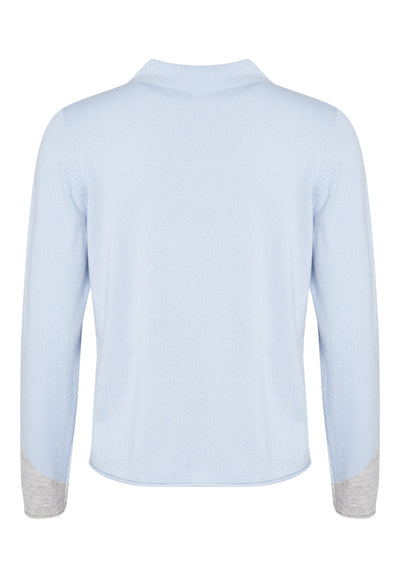 Lind LiFilica Knit Pullover 5002 Light Blue Melange