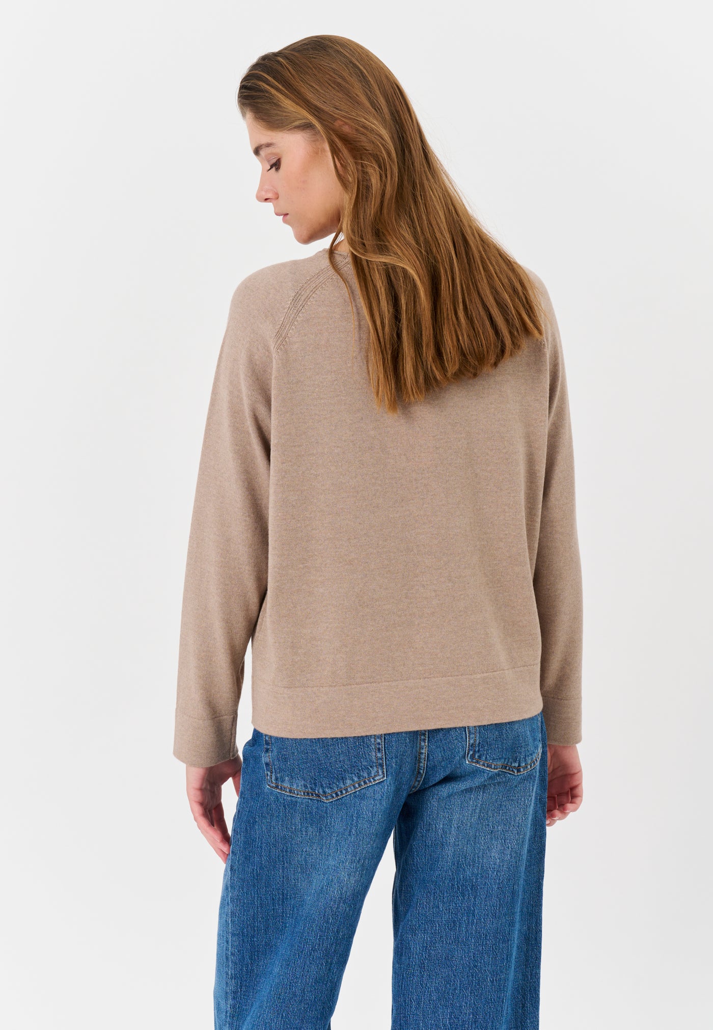 Lind LiKarin Knit Pullover 1660 camel melange