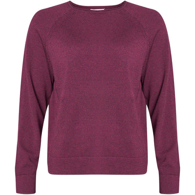 Lind LiKarin Knit Pullover 2660 granat red melange