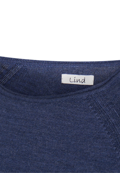 Lind LiKarin Knit Pullover 5650 blue melange