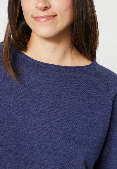 Lind LiKarin Knit Pullover 5650 blue melange