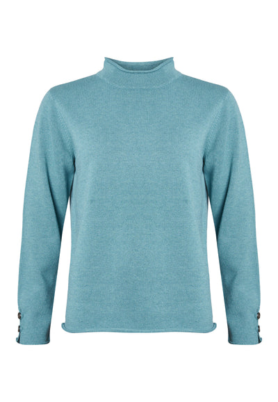 Lind LiKathlyn Knit Pullover 3111 dusty aqua