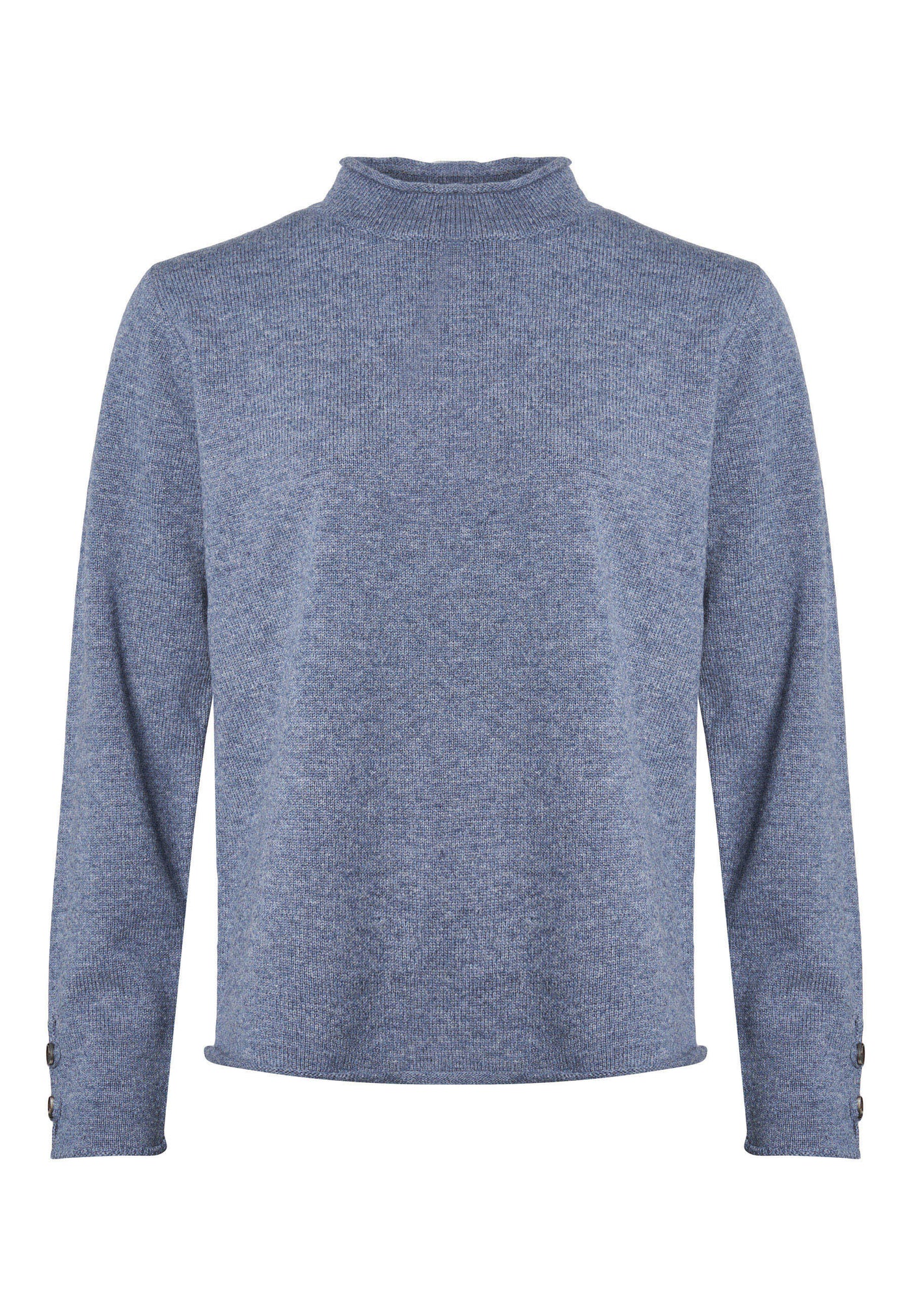 Lind LiKathlyn Knit Pullover 5650 blue melange