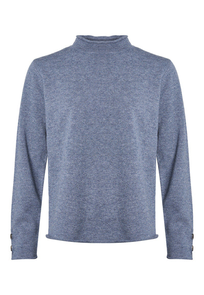 Lind LiKathlyn Knit Pullover 5650 blue melange