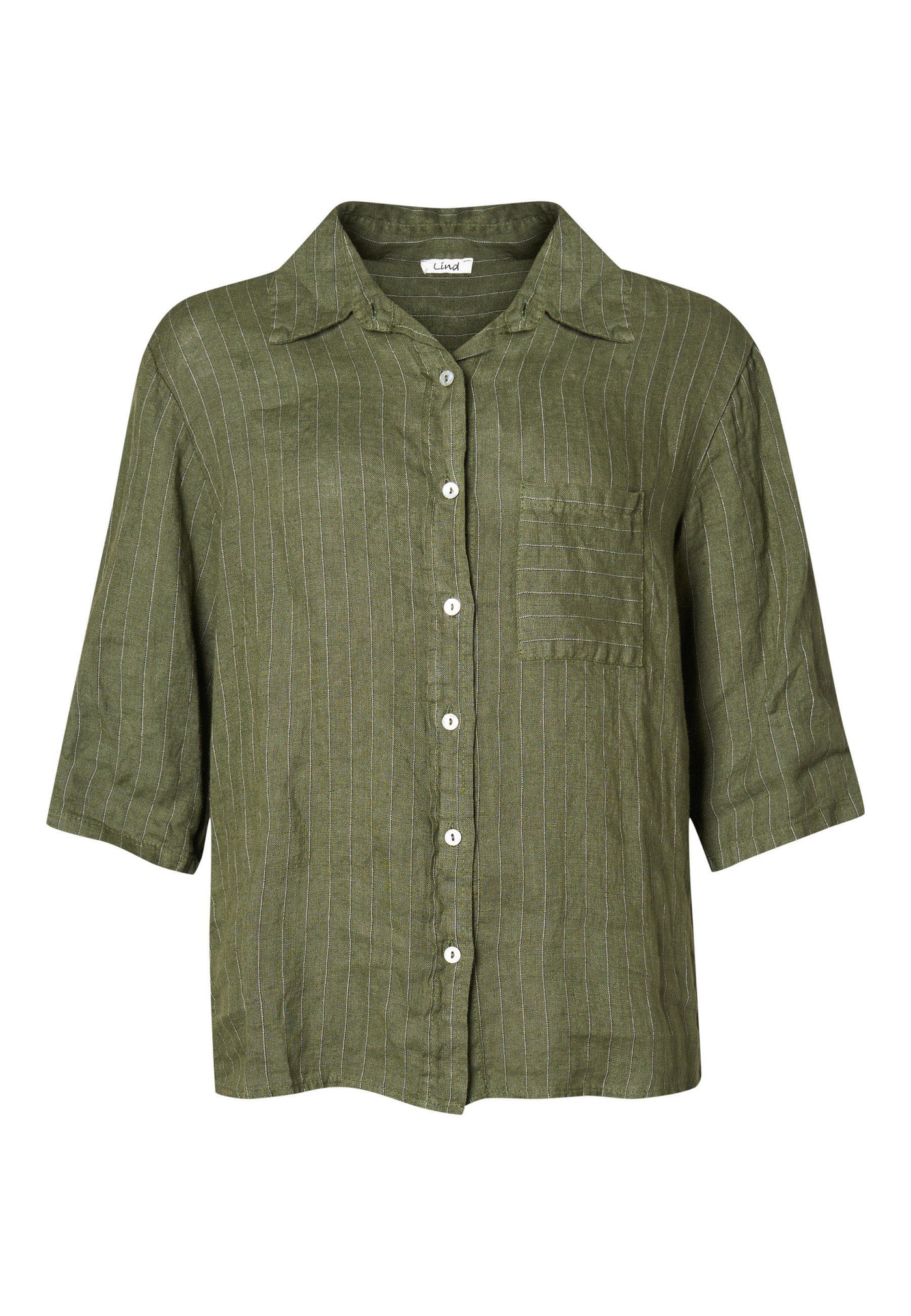 Lind LiLi Skjortebluser 3900 Army Green