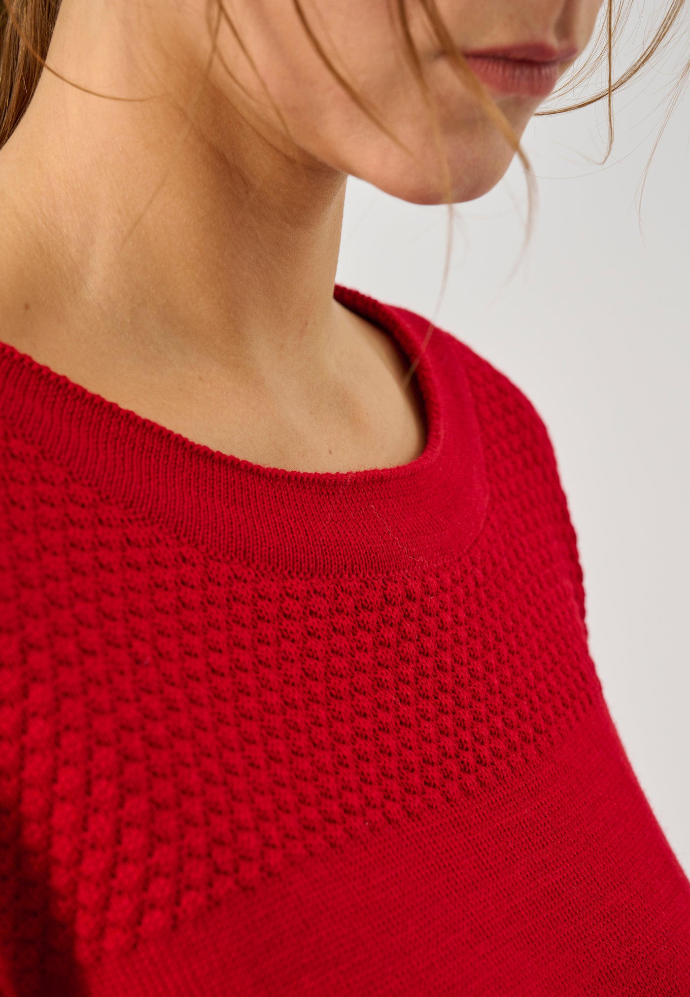 Lind LiMarcella Knit Pullover 2510 Norwegian red