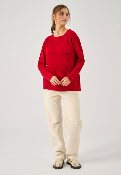 Lind LiMarcella Knit Pullover 2510 Norwegian red