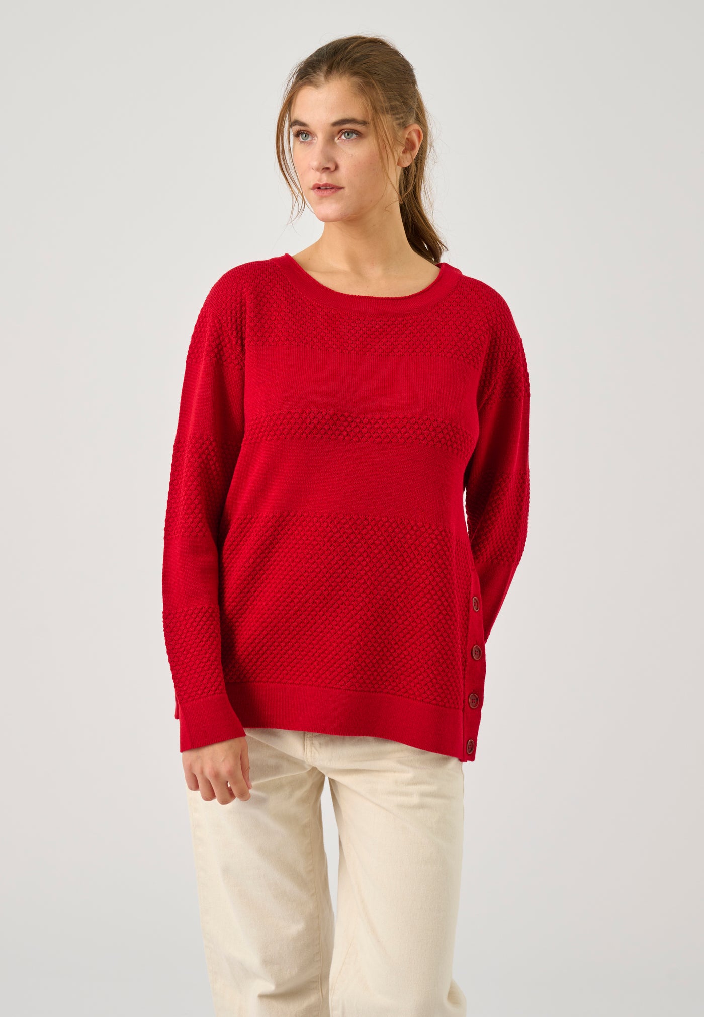 Lind LiMarcella Knit Pullover 2510 Norwegian red