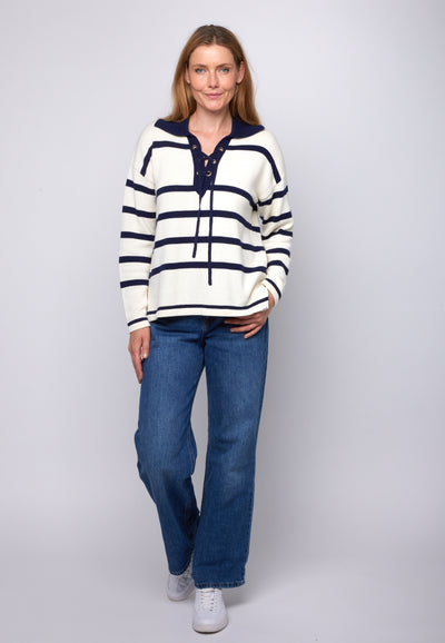 Lind LiMaryanne Knit Pullover 1000 OFF WHITE