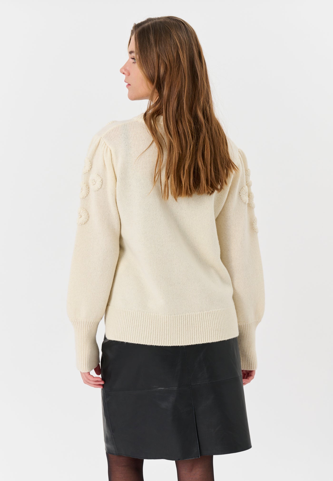 Lind LiMitte Knit Pullover 1050 ECRÜ