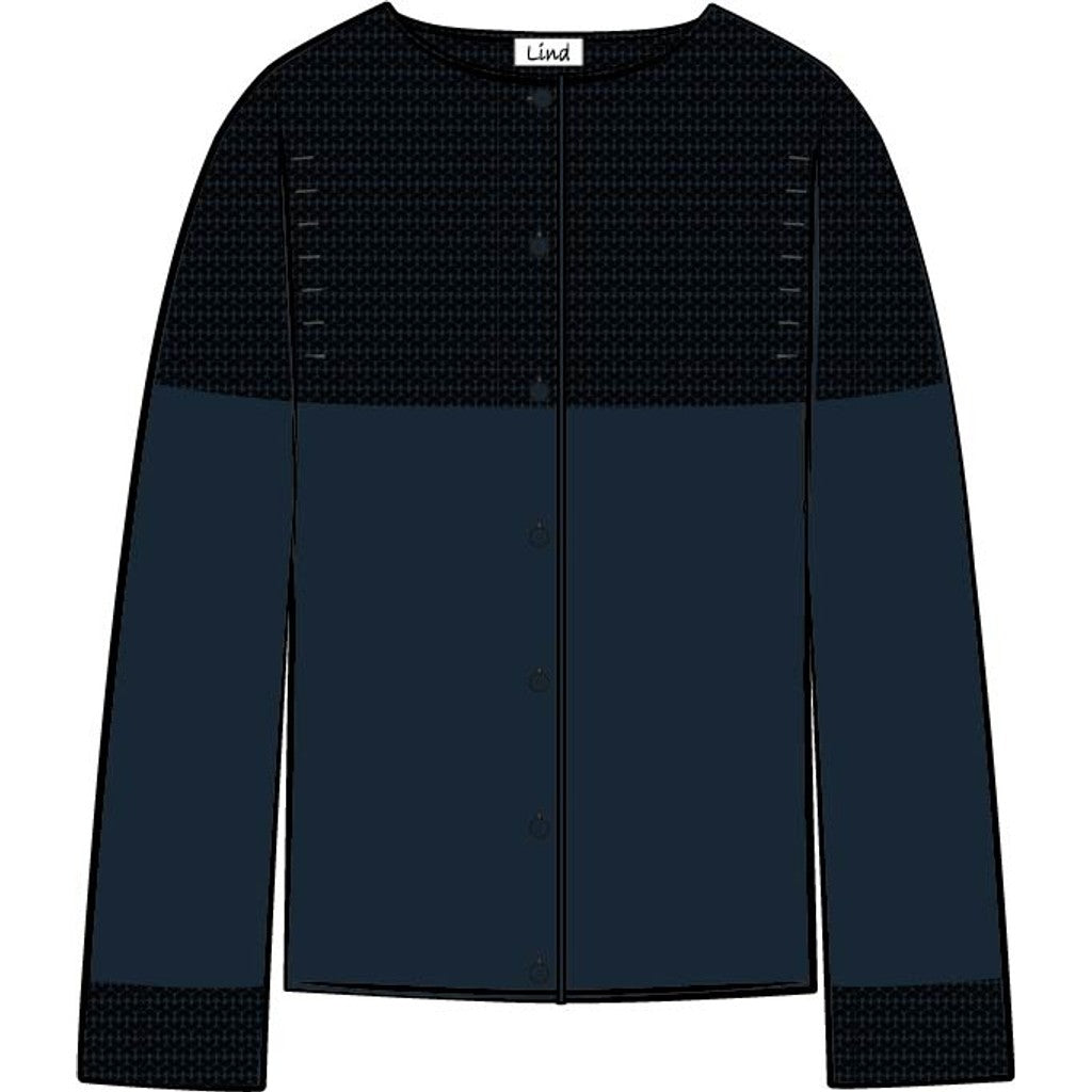 Lind LiPearl Knit Cardigan 5999 NAVY BLUE