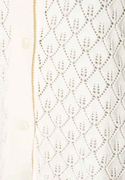 Lind LiStefani Knit Cardigan 1000 OFF WHITE