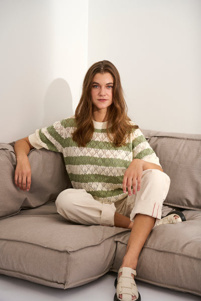 Lind LiSteffi Knit Pullover 3000 LIGHT GREEN