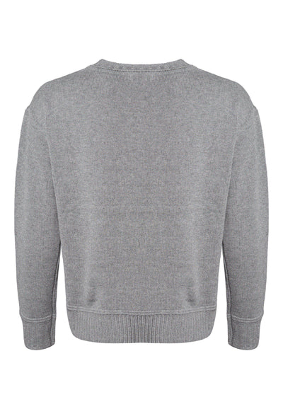Lind LiTrine Knit Pullover 9600 Grey melange