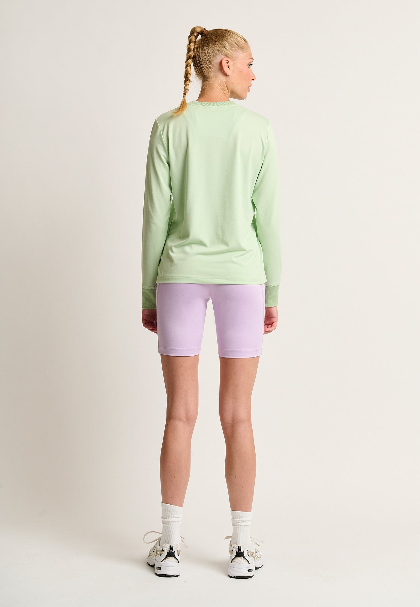 Polman Longsleeve Bluser 596 Mint Green