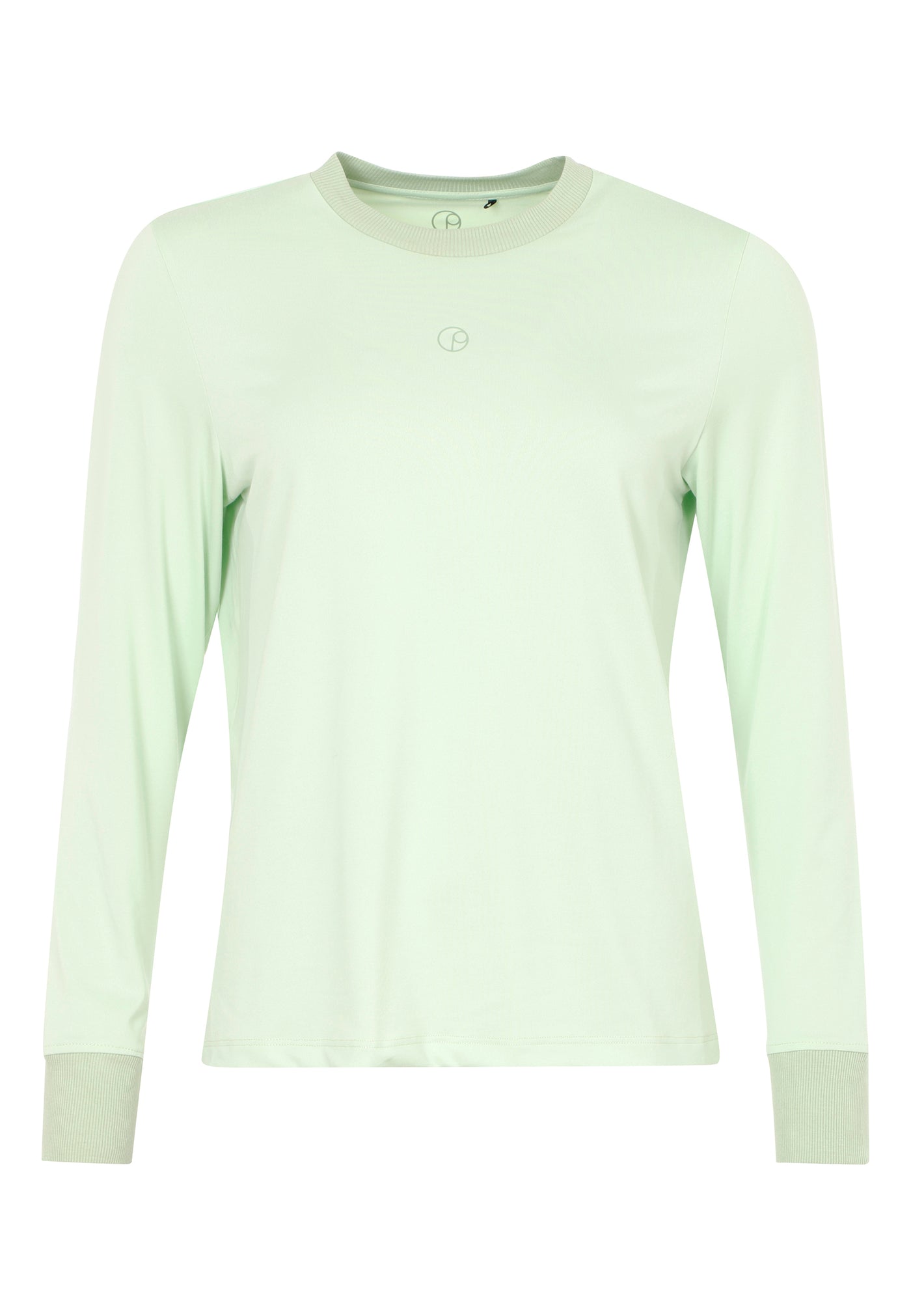 Polman Longsleeve Bluser 596 Mint Green