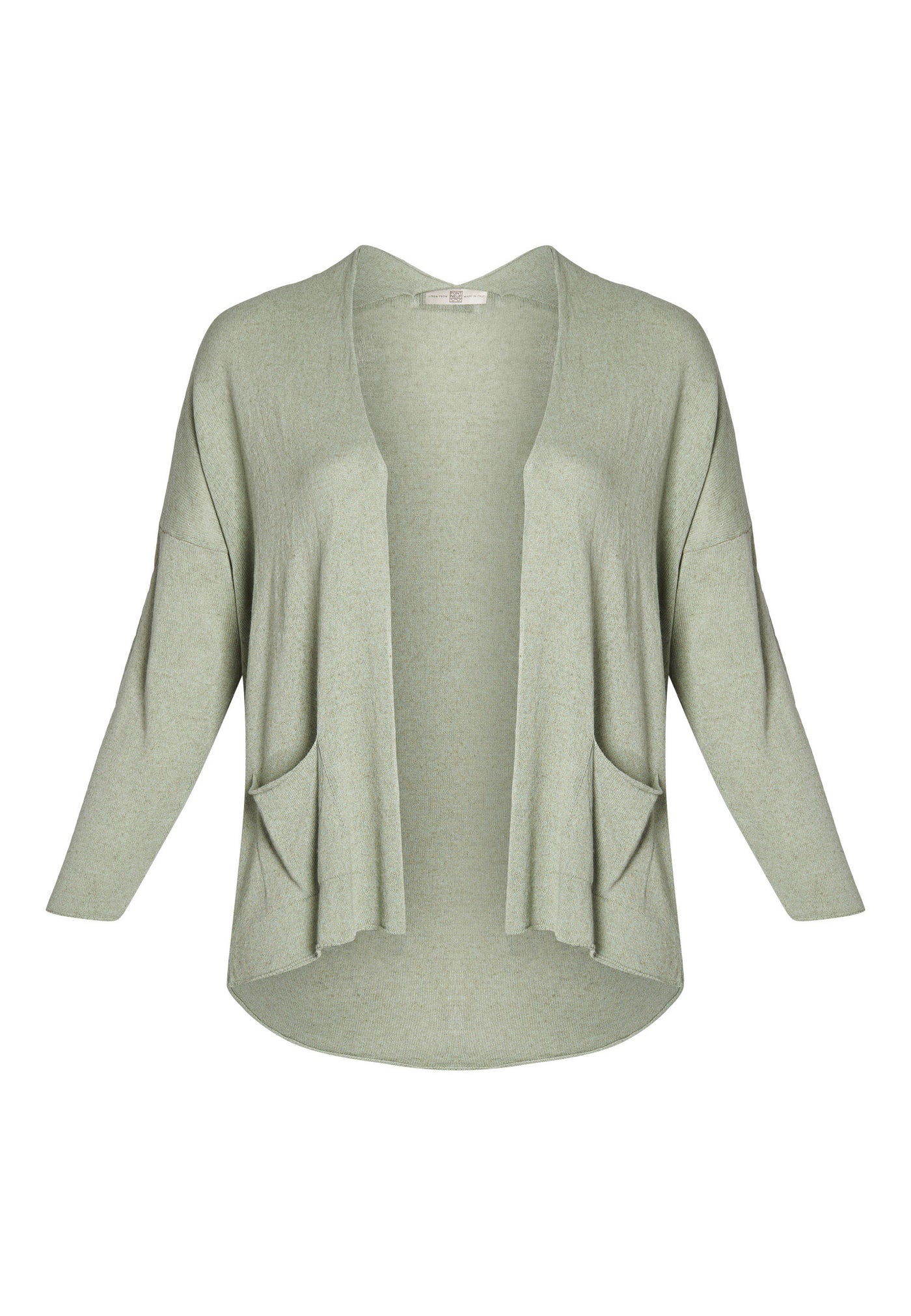 Pont Neuf PNAggie Knit Cardigan 1872 Khaki green