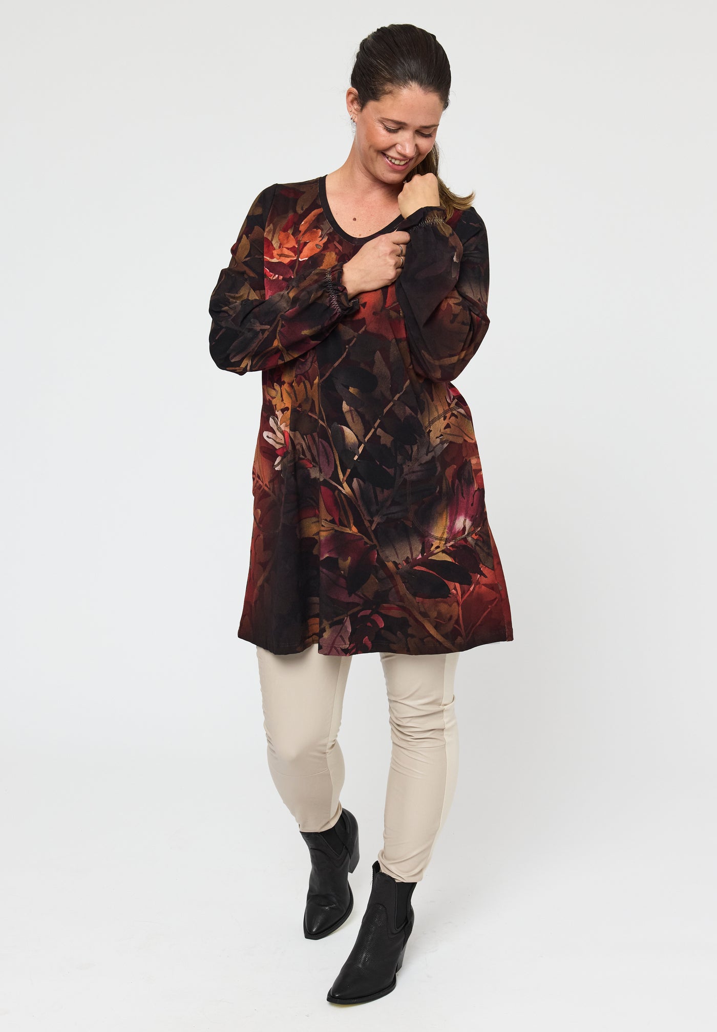 Pont Neuf PNAisa Tunikaer 2999 BORDEAUX RED